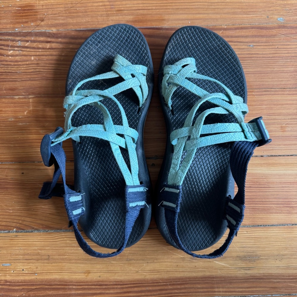 Chaco Women's Sandals - Blue and Green